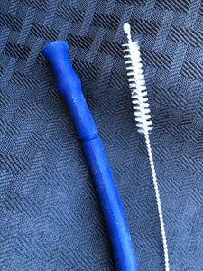 Silicone Straw with Cleaner and Capsule